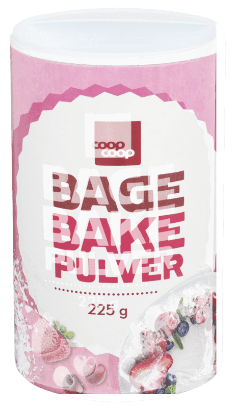 Bakepulver 225g Coop