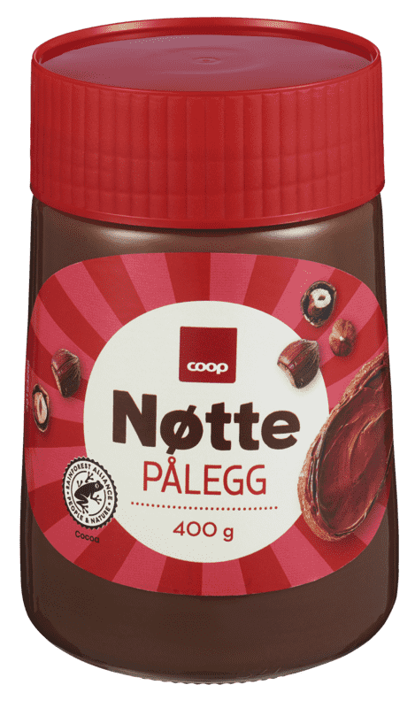 Nøttepålegg 400g Coop