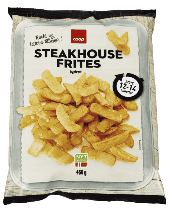 Steakhouse Frites 450g Coop