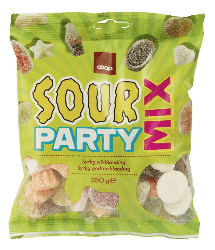 Coop Partymix Sour 250g