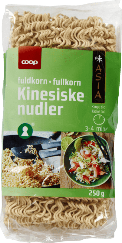 Kinesiske Nudler Fullkorn 250g Coop