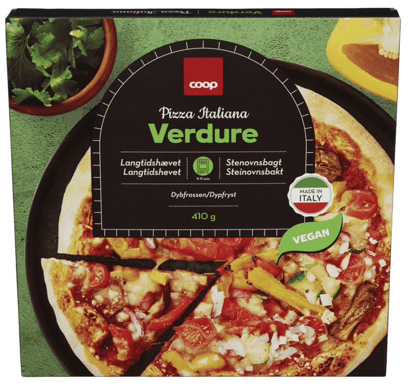 Pizza Verdure 410g Coop