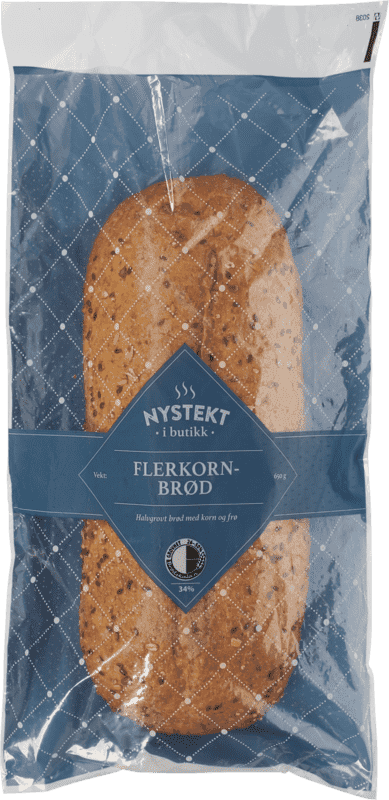 Flerkornbrød 650g Coop