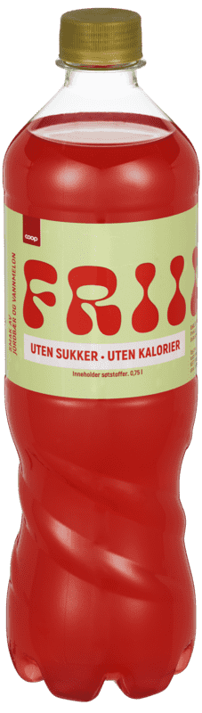 Frii Jordbær & Vannmelon 750ml Coop