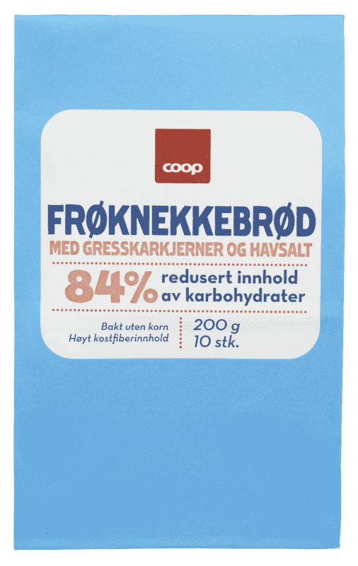 Coop Frøknekkebrød med Gresskar 200g
