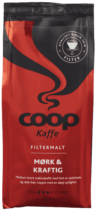 Coop Rød Filtermalt 250g