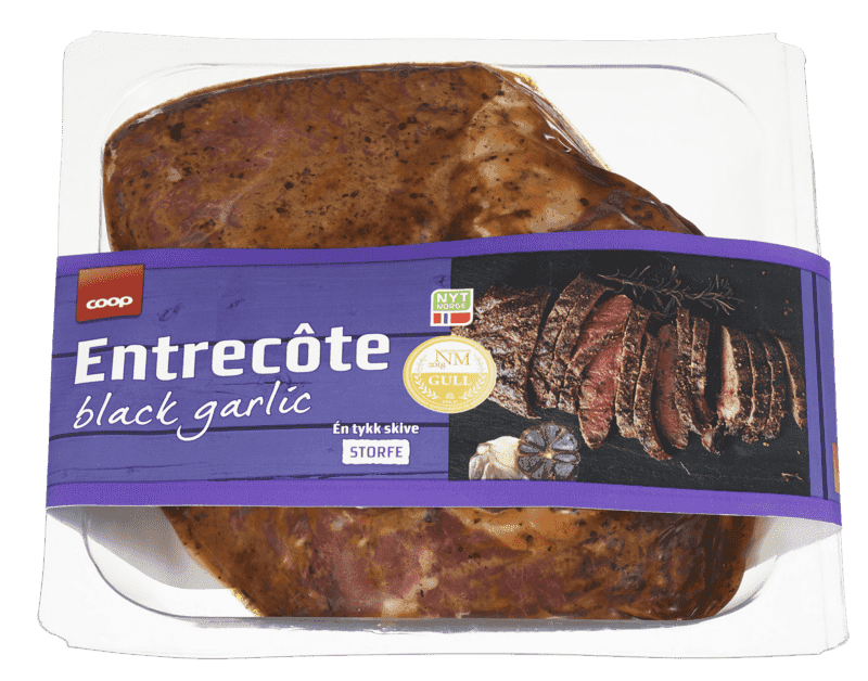 Grill Perfekt Entrecote Black Garlic ca 400g Coop