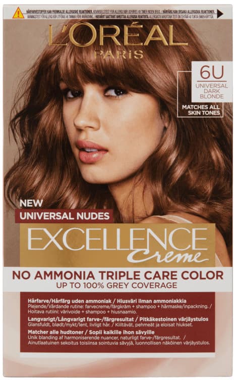 Excellence Creme Universal Dark Blonde 6u Loreal 192 ml