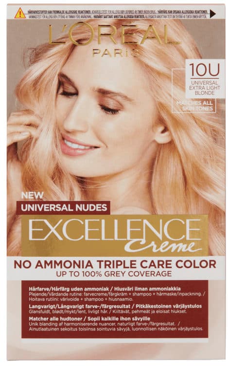Excellence Creme Universal Light Blonde 10u Loreal 192 ml