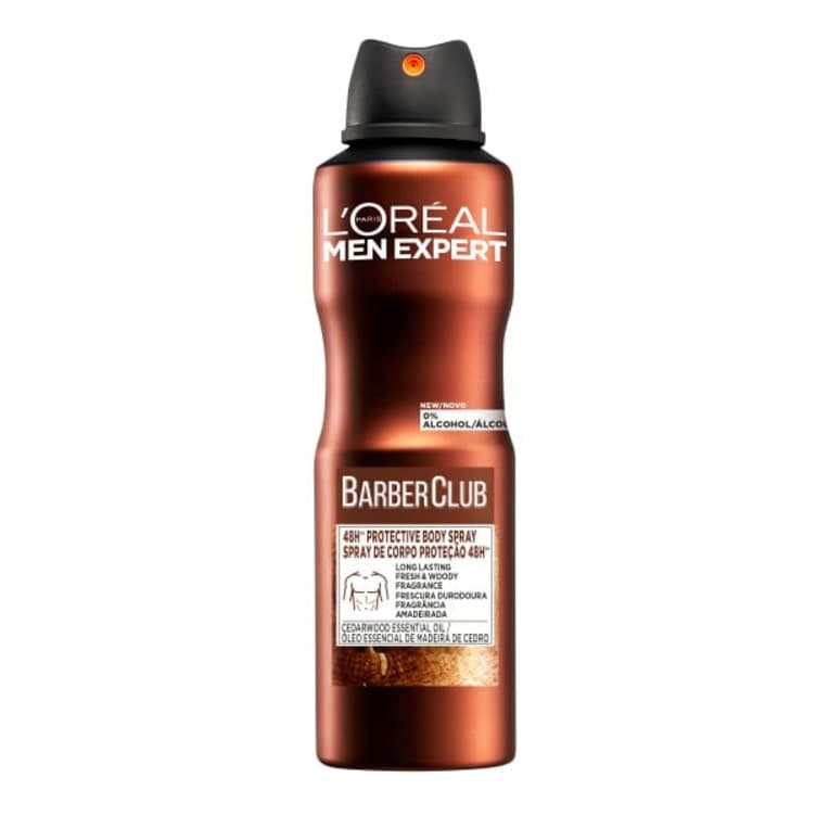 Men Expert Bodyspray Barber Club 48h 150ml