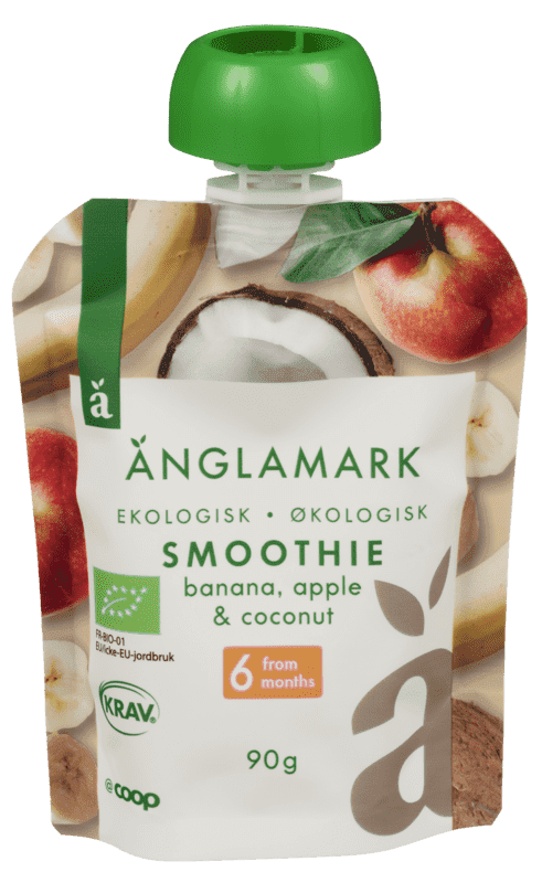 Änglamark Banan/Kokos/Eple 90g