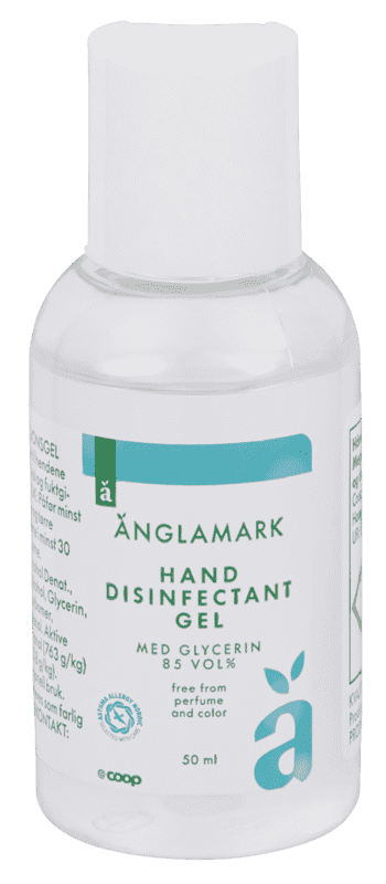 Desinfiserende Gel 50ml Änglamark