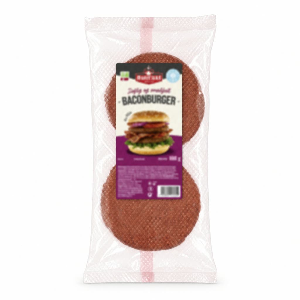 Baconburger Dypfryst 800g Nordfjord