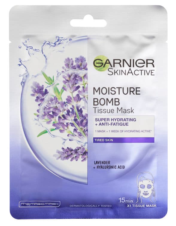Garnier Maske Skin Active Tissue Lavendel 28g