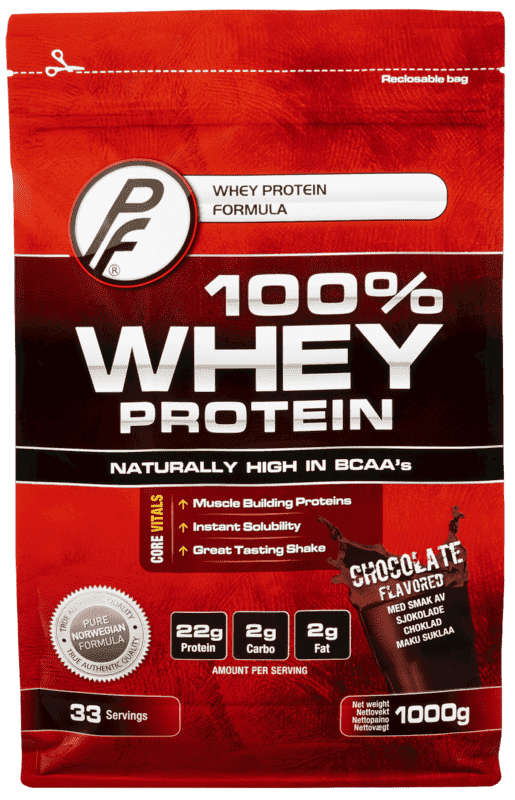 Proteinfabrikken 100% Whey Protein Chocolate 1kg