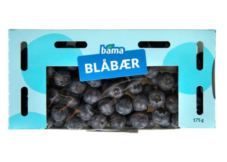 Blåbær Papp 175g Bama