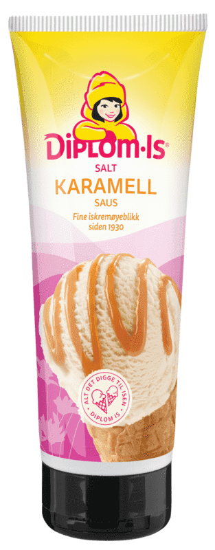Favoritter Salt Karamellsaus 275g Diplom-Is