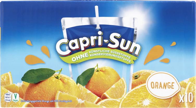 Capri-Sun Orange 200mlx10stk