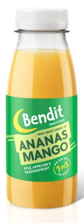 Smoothie Ananas&Mango 250ml Bendit