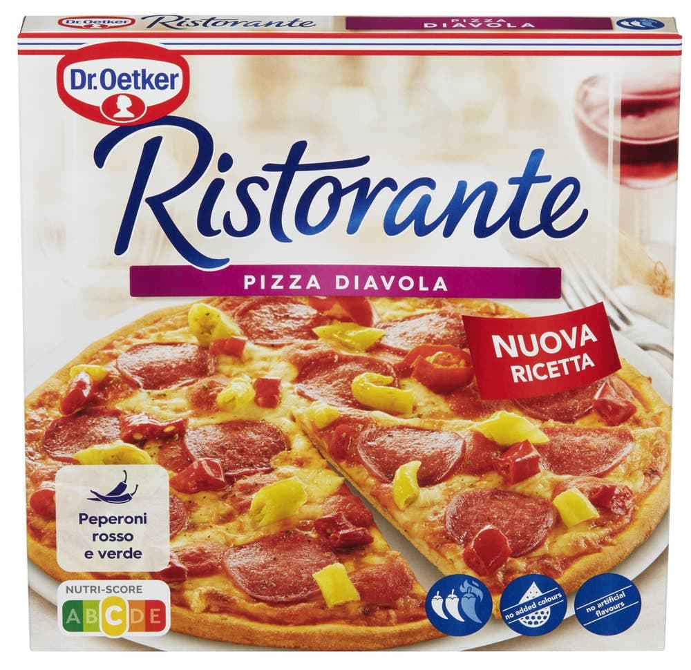 Pizza Ristorante Diavola 350 g