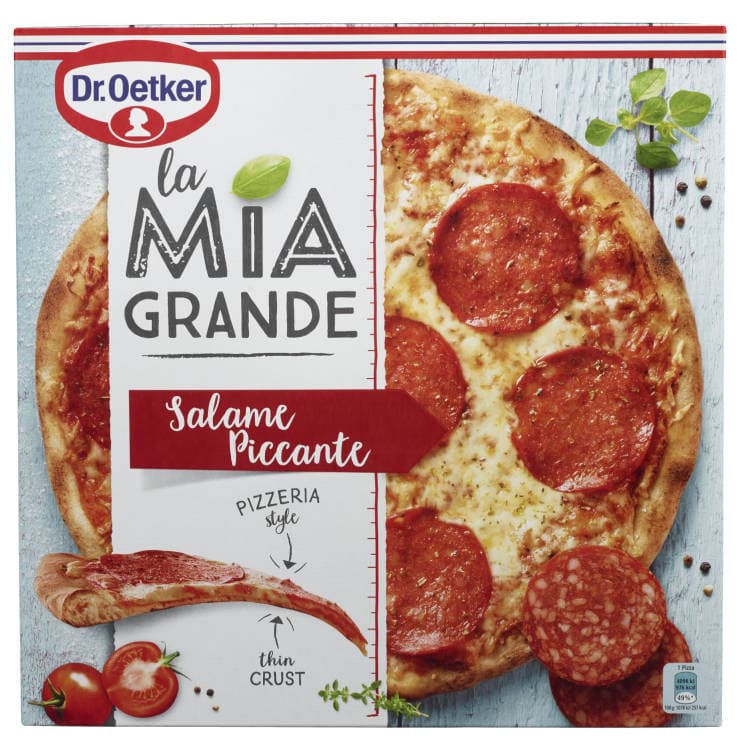 Pizza La Mia Salame Piccante 380g Dr. Oetker