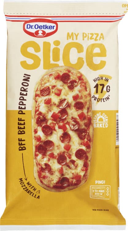 My Pizza Slice Beef&Pepperoni 140g Dr.Oetker