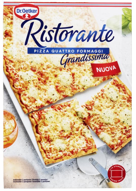 Ristorante Pizza Grandissima Formaggi 560g