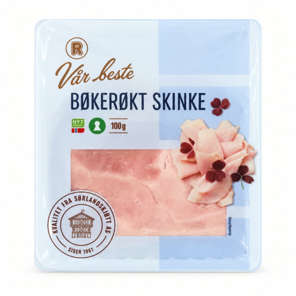 Bøkerøkt Skinke Vår Beste 100g Rema 1000
