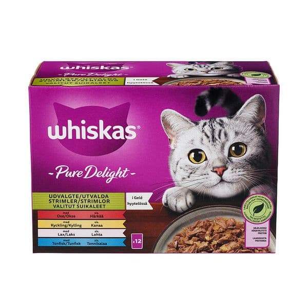 Whiskas Våtfor Mixed (Kartong 12 x 85g) 1,02 kg