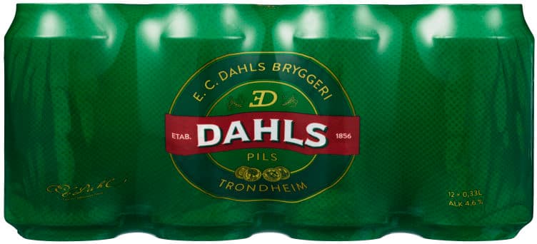 Dahls Pils 0,33lx12 boks 3960 mø