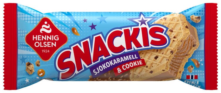 Snackis Sjokokaramell 151ml Hennig-Olsen