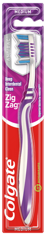 Colgate Tannbørste ZigZag Medium