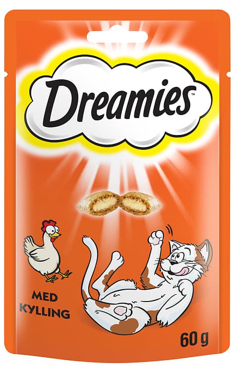 Dreamies Kylling Kattesnacks 60g