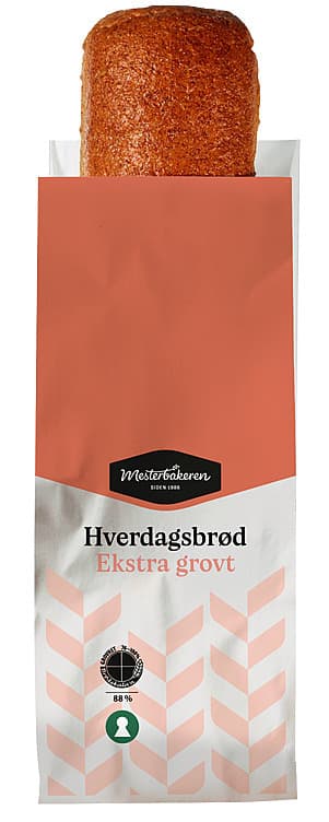 Hverdagsbrød Ekstra Grovt 750g Mesterbakeren