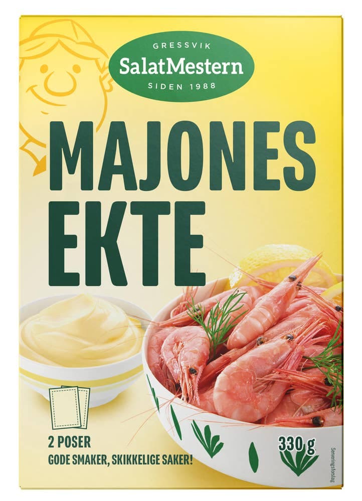 Ekte Majones 330g Salatmestern