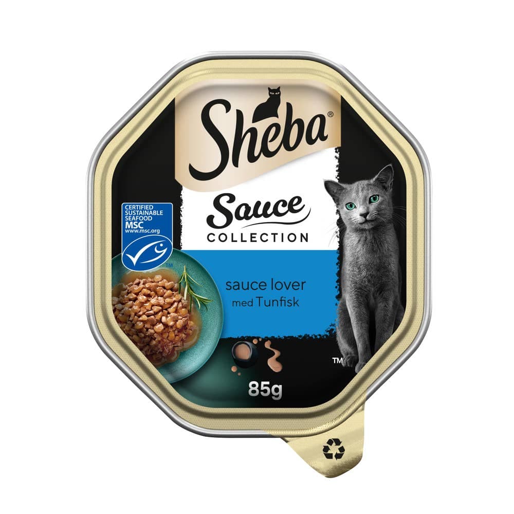 Sauce Lover våt kattematbrett med tunfisk i saus 85 g