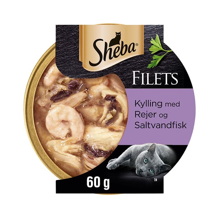 Sheba Filet Chicken,Shrimp&Oceanfish 60g