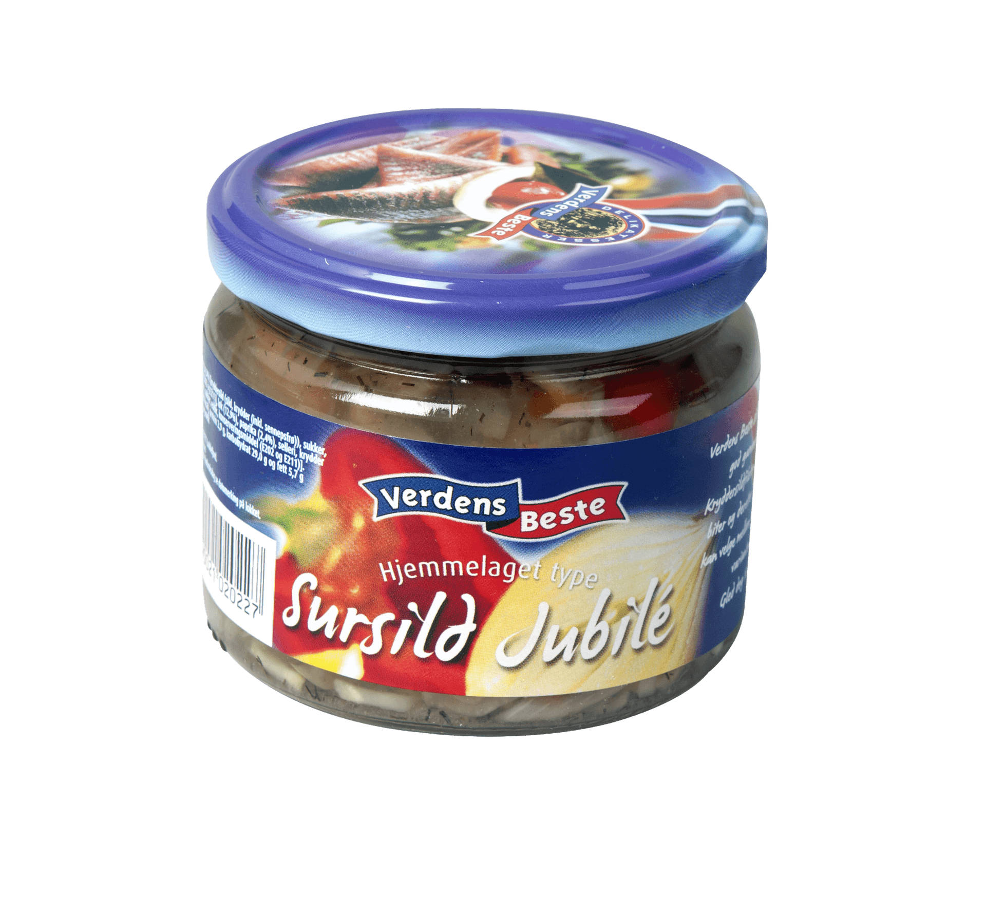Verdens Beste Sursild Jubilee 320g