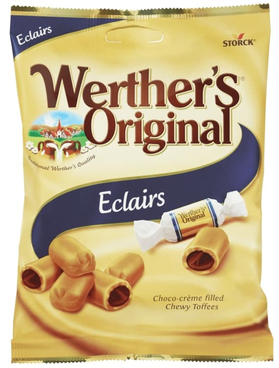 Werther's Original Eclairs Sjokolade 135g