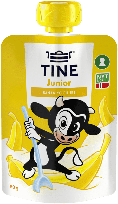 Tine Junior Yoghurt Banan 90g