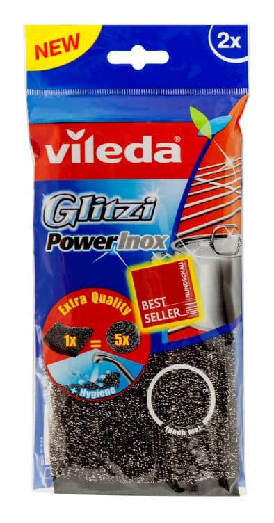 Vileda Glitzi Stålskrubb 2stk