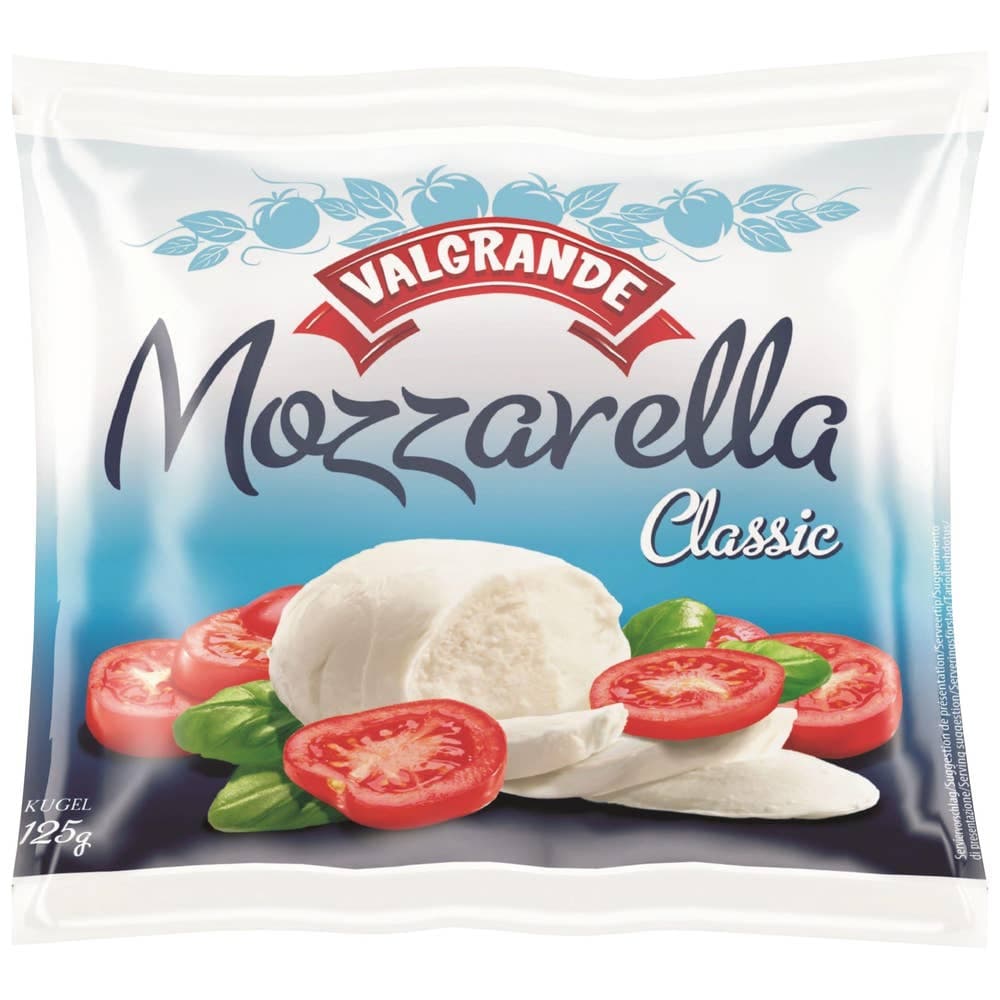 Fersk Mozzarella 125g Valgrande