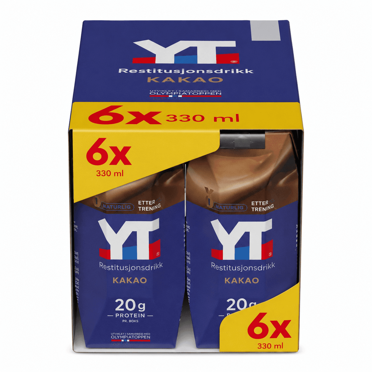 Yt Restitusjonsdrikk Kakao 6x0,33l 1980 ml