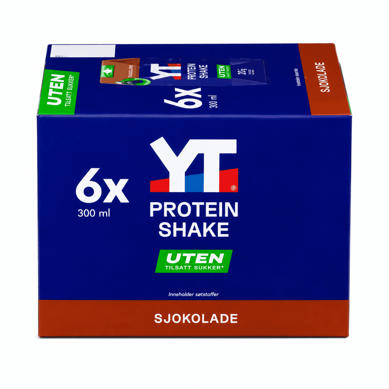 Yt Proteinshake Sjokolade 6x0,3l 1800 ml