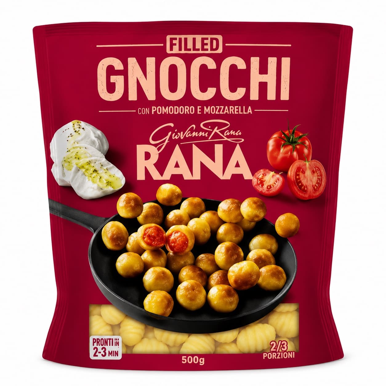 Gnocchi Filled Tomat & Mozzarella 500g Giovanni Rana