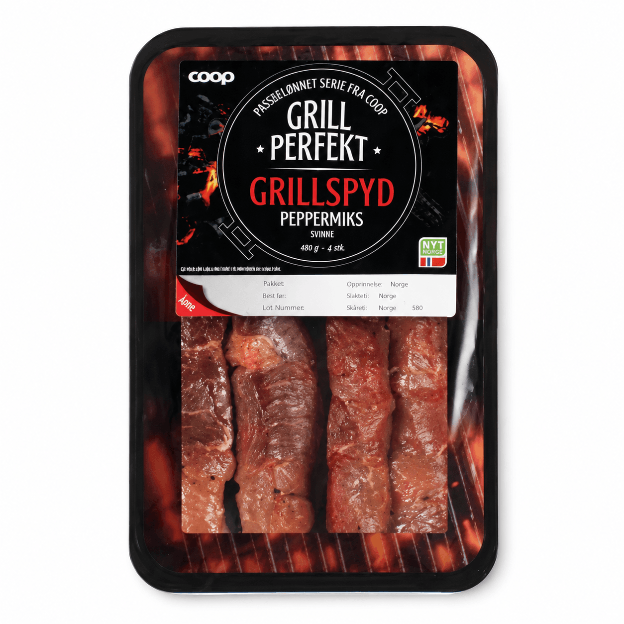 Grillspyd Storfe Peppermiks 180g Grill Perfekt