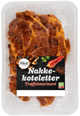 Folkets Nakkekoteletter Trøffelmarinert pr kg