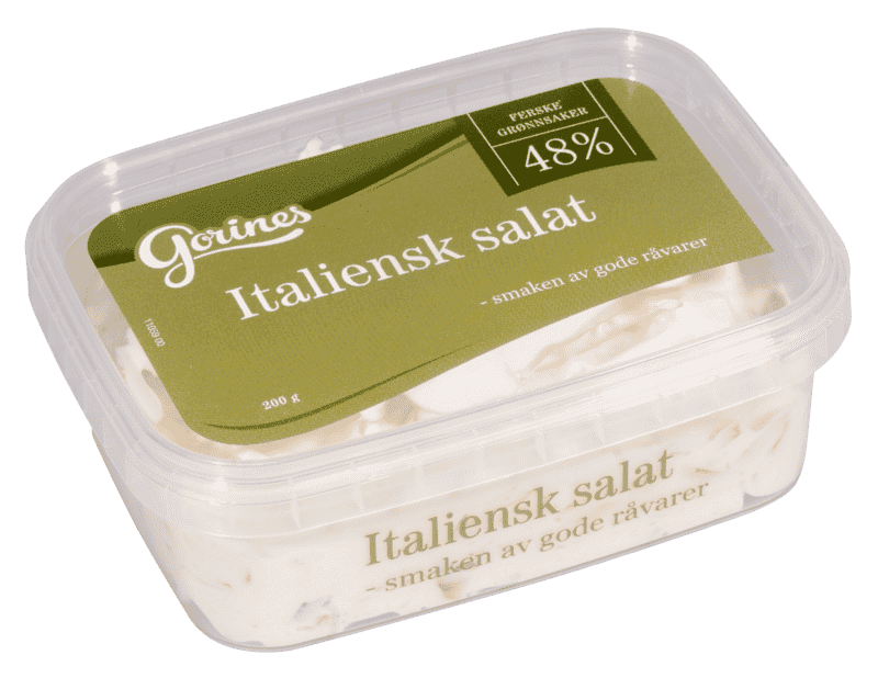Italiensk Salat Hjemmelaget 200g Gorines