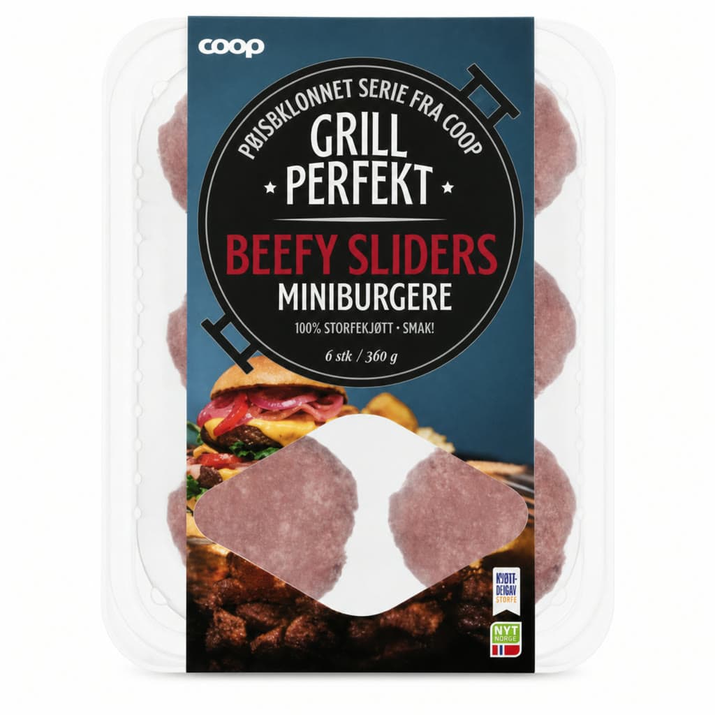 Grill Perfekt Beefy Sliders 360g