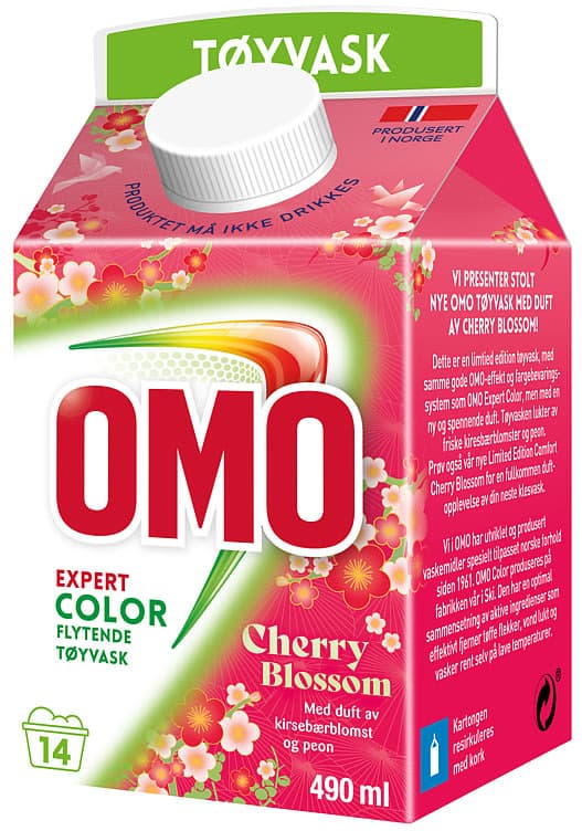 Omo Color Cherry Blossom 490ml